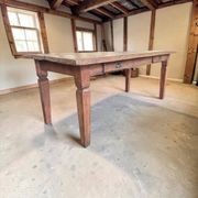 Farm table/vintage dining table made of solid wood