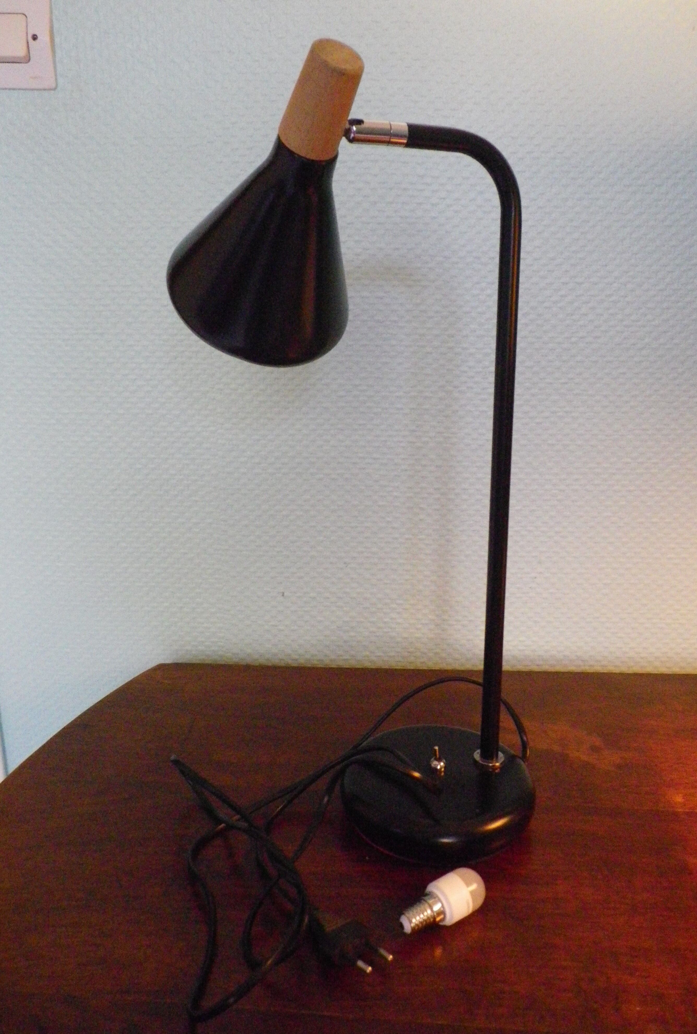 Lamps with tilting lampshade, Italian design from the 70s