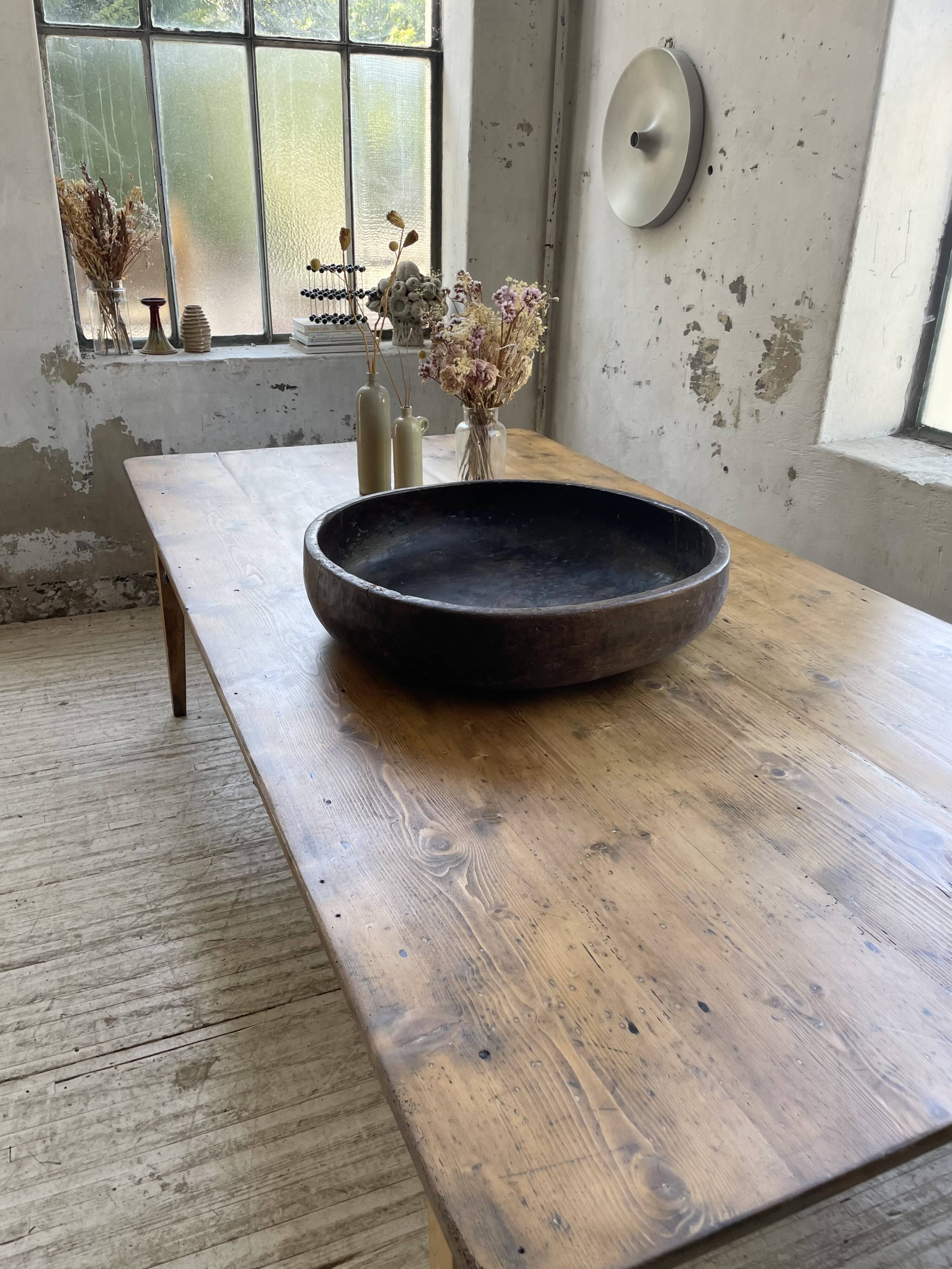 Plat en bois berbère XXL