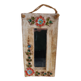 Mirror LA ROUE VALLAURIS in ceramic 1960s