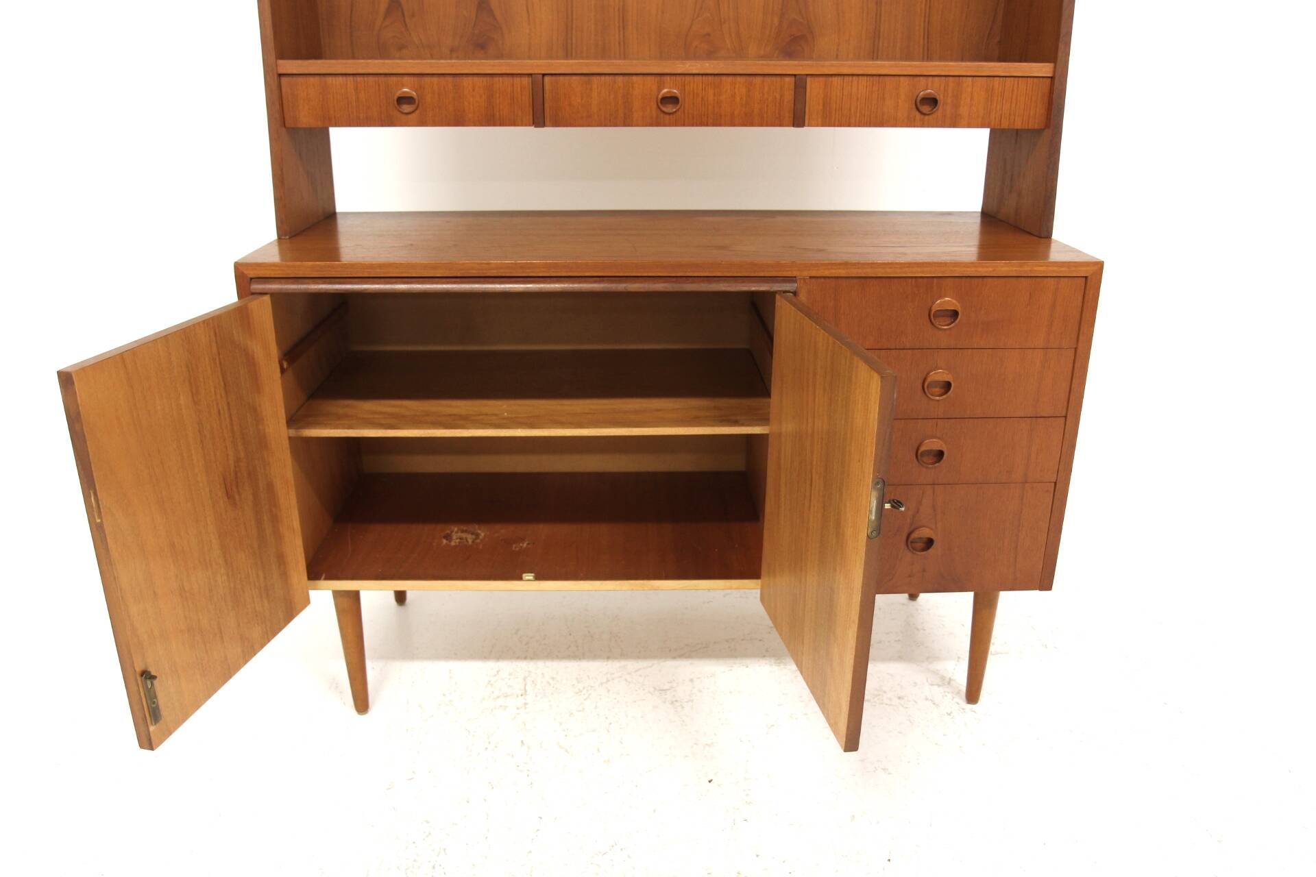 Scandinavian teak secretary, Sweden, 1960