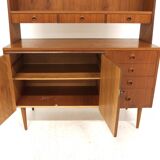 Secrétaire scandinave en teck, Suède, 1960