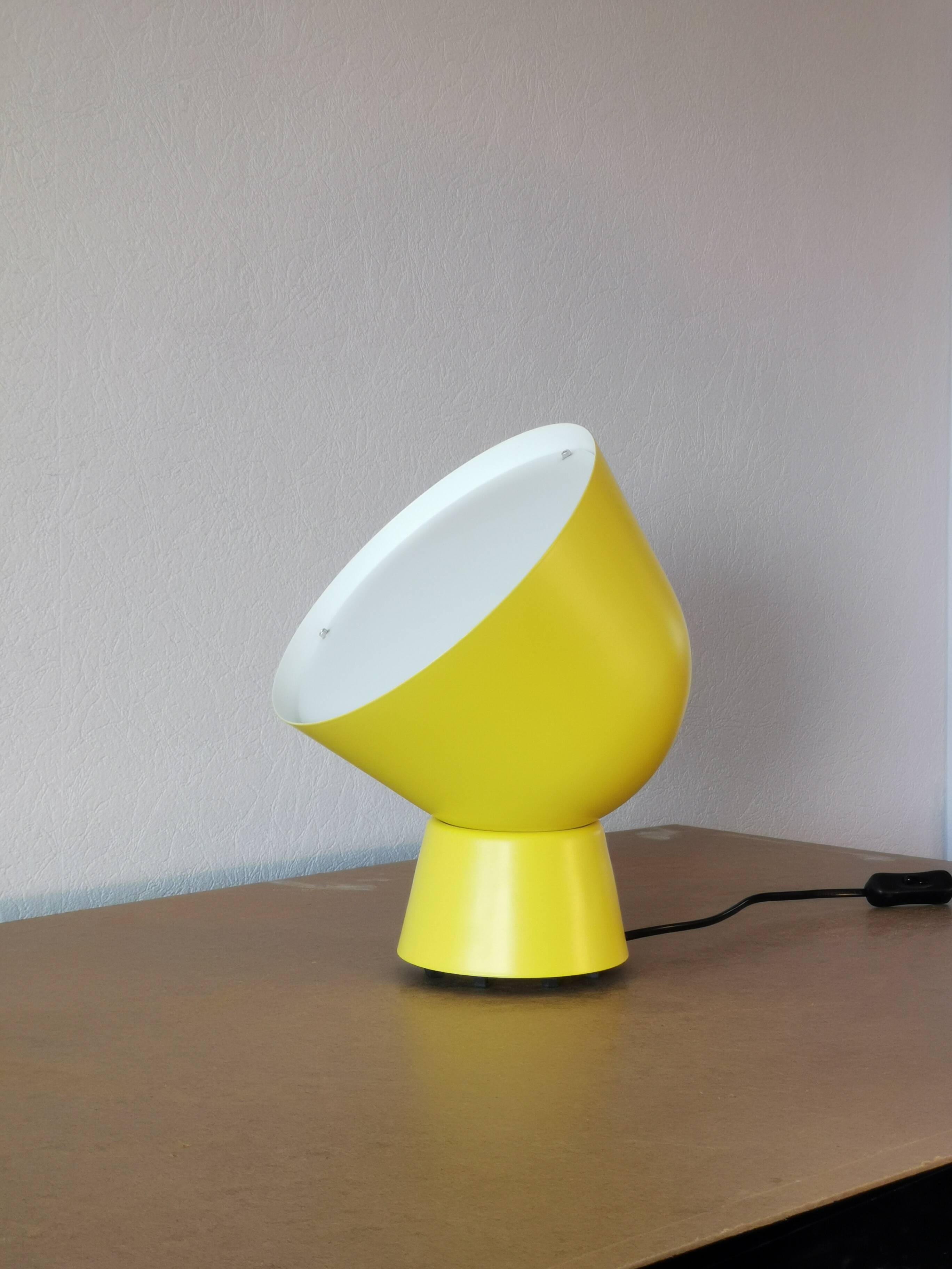 Ola Wihlborg yellow Scandinavian lamp or wall light for Ikea, 2017.