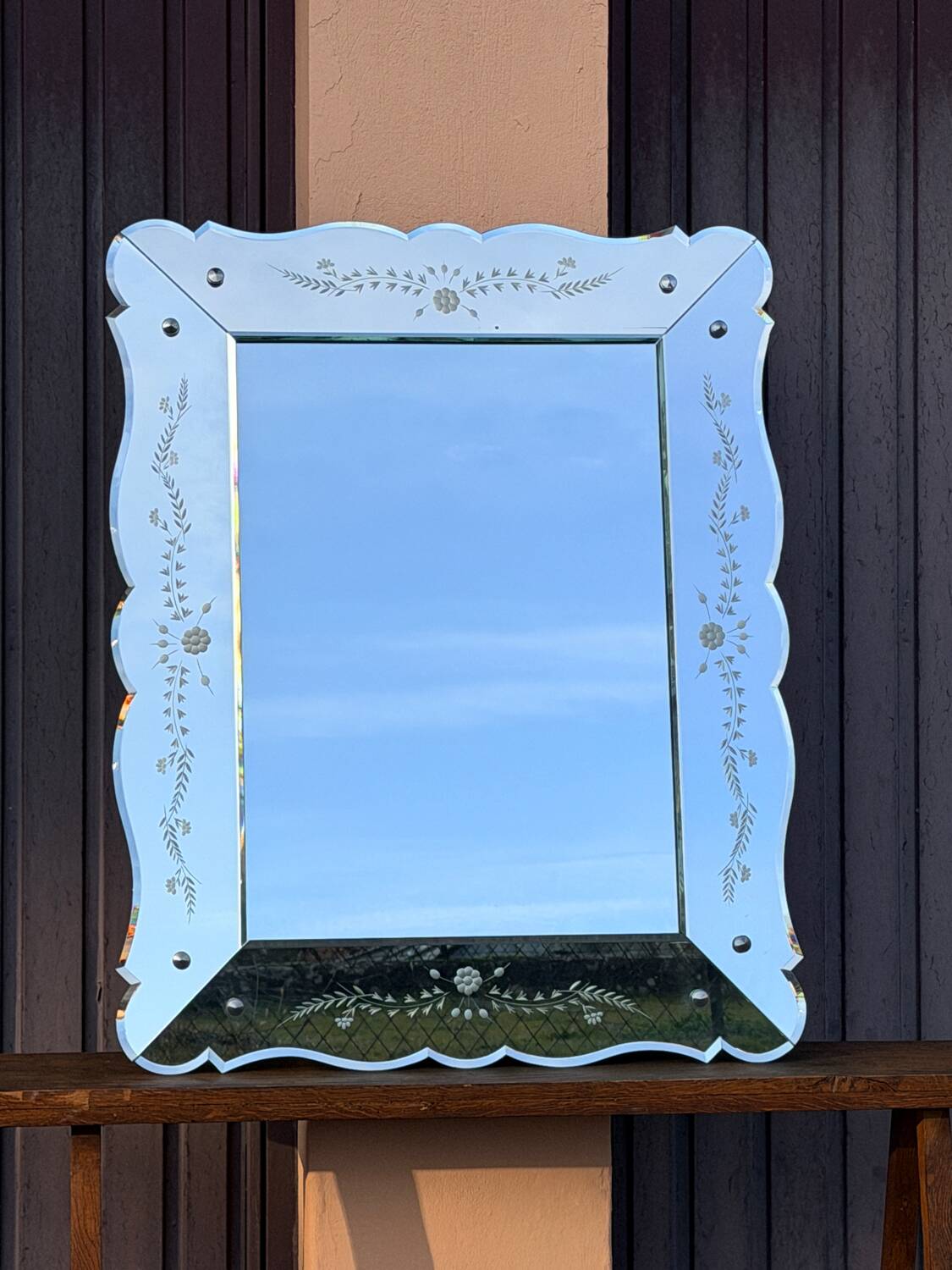 Vintage Venetian mirror