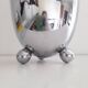 Lineabeta chrome metal candy box from the 90s