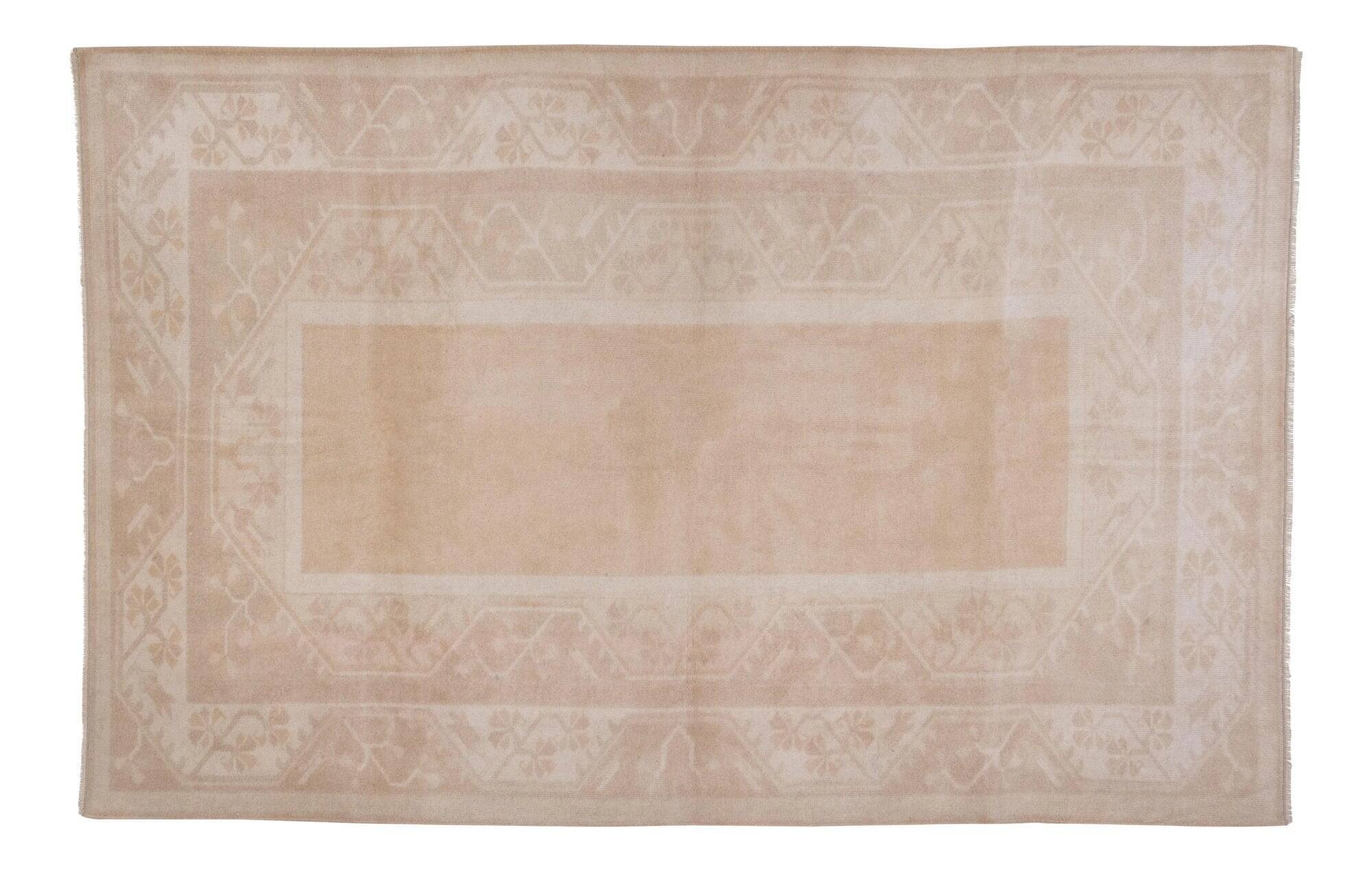 Vintage Turkish Oushak rug 162x253 cm