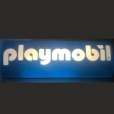 Playmobil light advertising sign