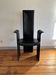 Fauteuil cuir Roche Bobois vintage