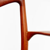 Table de salle à manger par Nanna Ditzel pour Saren Willadsen et chaises conçues par Kai Lyngfeldt-Larsen