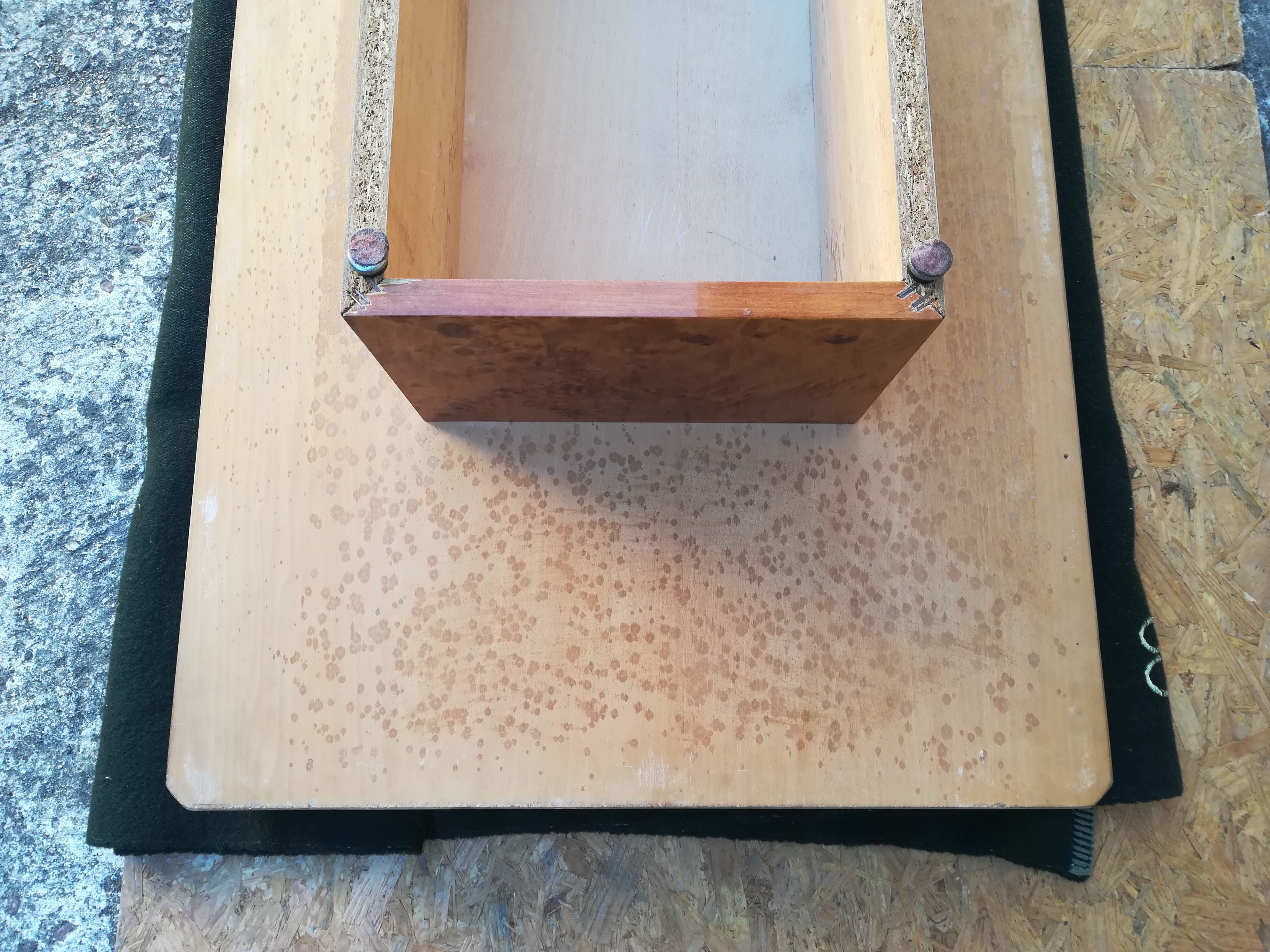 Coffee table of the 70s