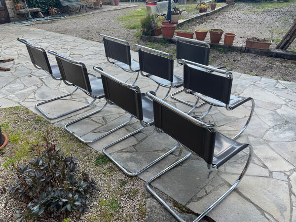 Chaises Mies Van Der Rohe Édition Année 80