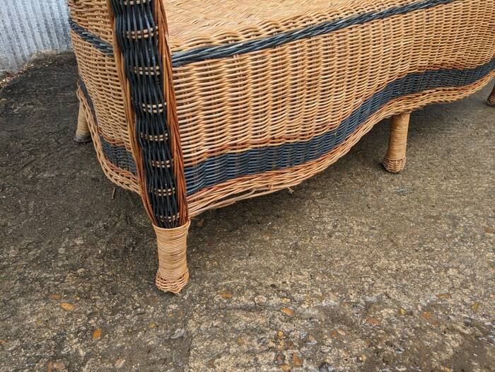 Wicker sofa