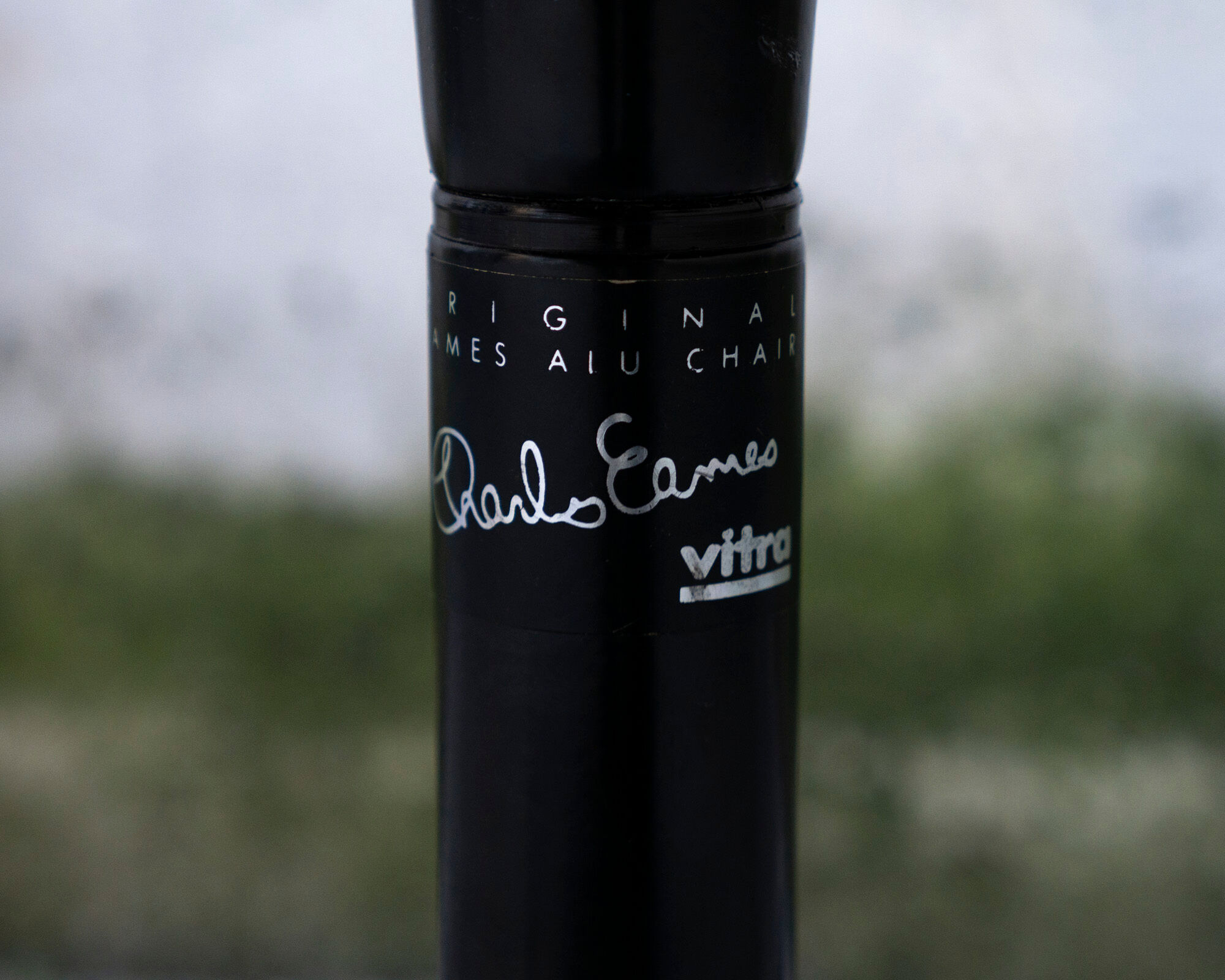 EA 108 Hopsak black armchair by Charles, Ray Eames, Vitra