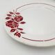 8 flat plates porcelain Saint Amand