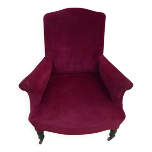 Bergère à pied en bois - epoque