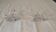 Set of 2 "Daum" starfish candle holders (large model)