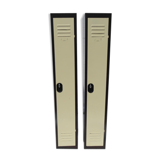 Pair of locker cabinets 70s
