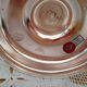 Chandelier in silver metal