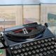 Old typewriter