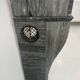 Napoleon III fireplace in blue Turquin marble from the 19th century.
