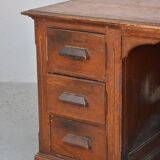Official Town Hall time 1900 oak desk