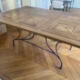 Inlaid dining table