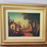 Oil painting by Baroni