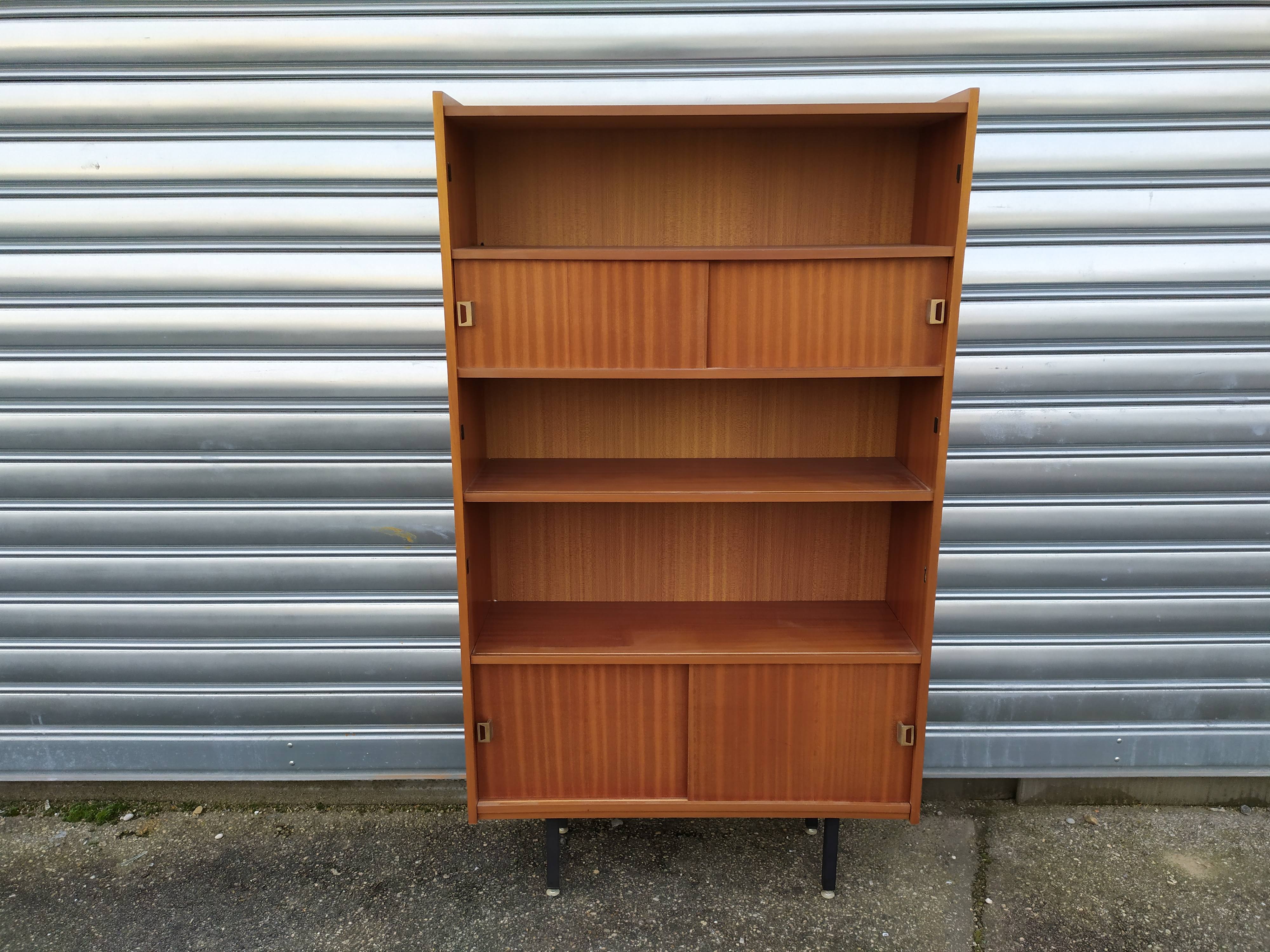 Vintage library shelf 1960