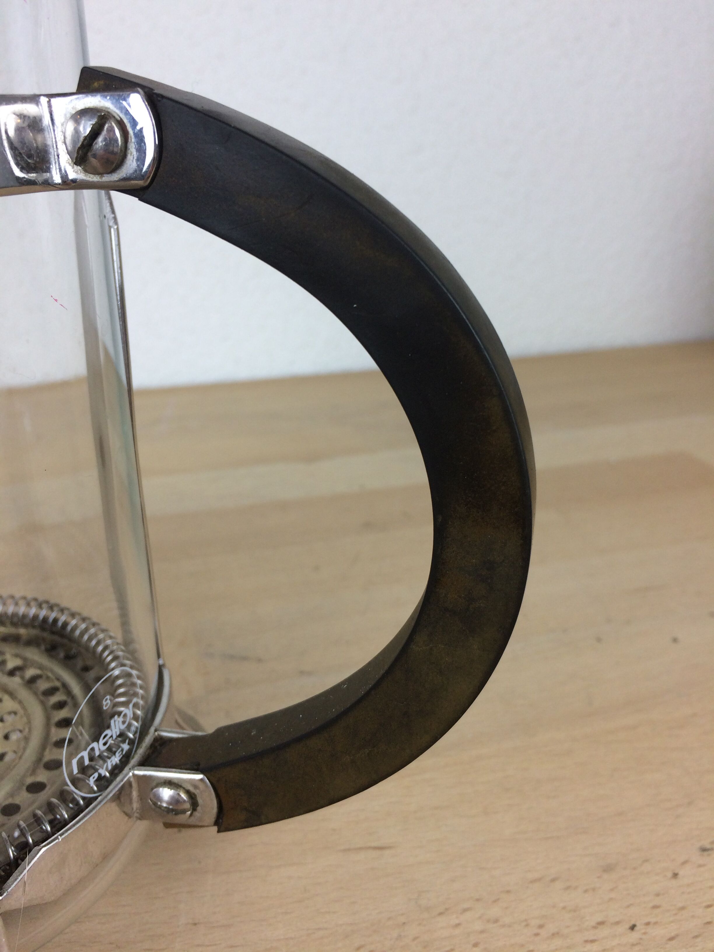 Melior Piston Coffee Maker 8 Cups Pyrex