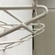 Porte-manteau minimaliste en métal moderne du milieu du siècle, années 1960