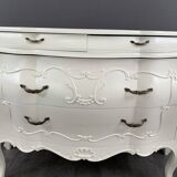 Commode et 2 chevets de style Louis XV, XXe siècle