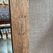 Miroir en pied en chêne