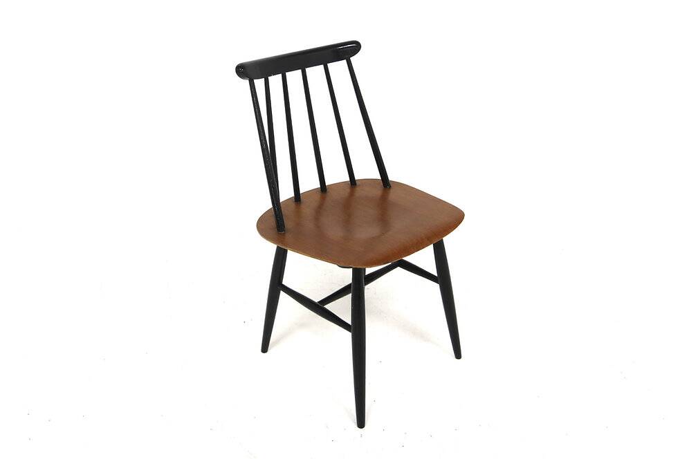 Chaise scandinave "pinnstol" Fanett par Ilmari Tapiovaara, Suède, 1960