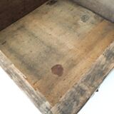 Old wooden workshop drawer