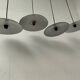 Enameled sheet metal pendant lights