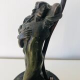 Lot de deux lampes danseuse