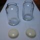 Lot of 2 old jars