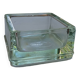 Vide-poche pavé de verre années 50