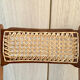 Pair of folding wooden chairs and canning