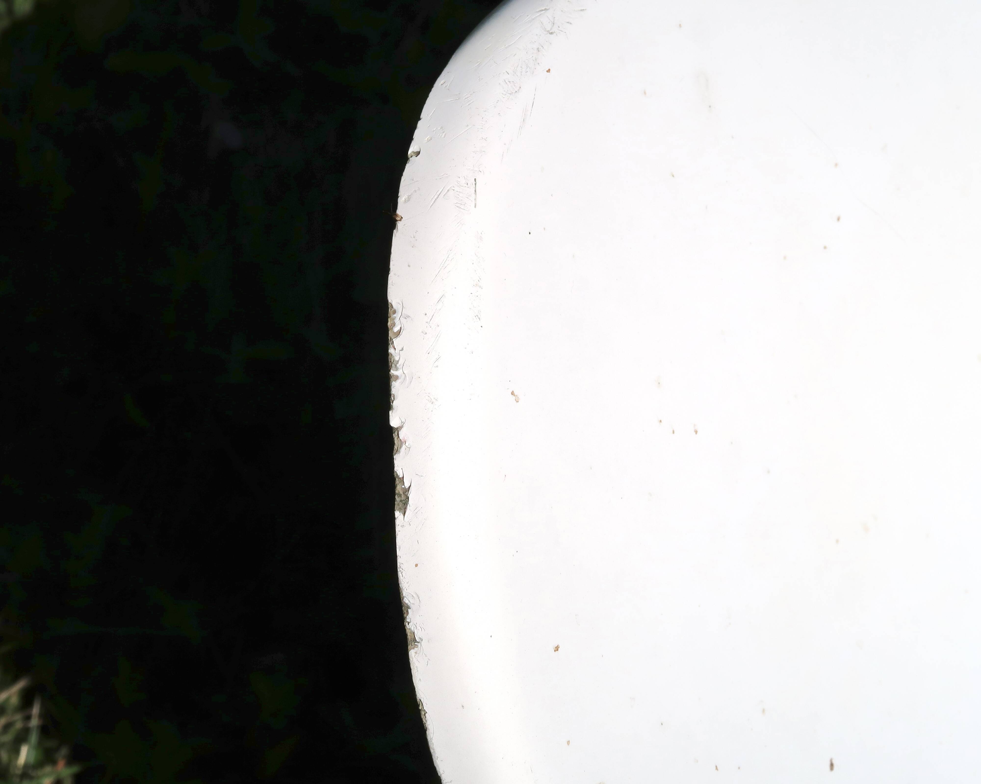 Charles Zublena fiberglass deck chair, 1960s