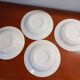 Set of 4 deep plates, Gien earthenware.
