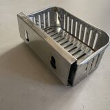 Industrial wall mounted soap dish