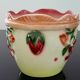 Cache- pot ancien Barbotine