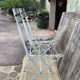 Chaises pliantes vintage << les invisibles >>