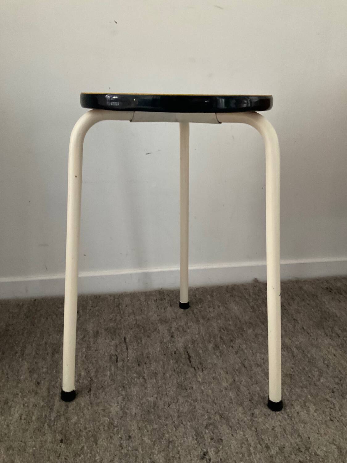 Vintage tripod stool from the 50s