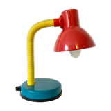 Desk lamp 80s tricolor