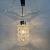 Large Bubble Glass Pendant by Helena Tynell for Limburg, Germany, 1970s