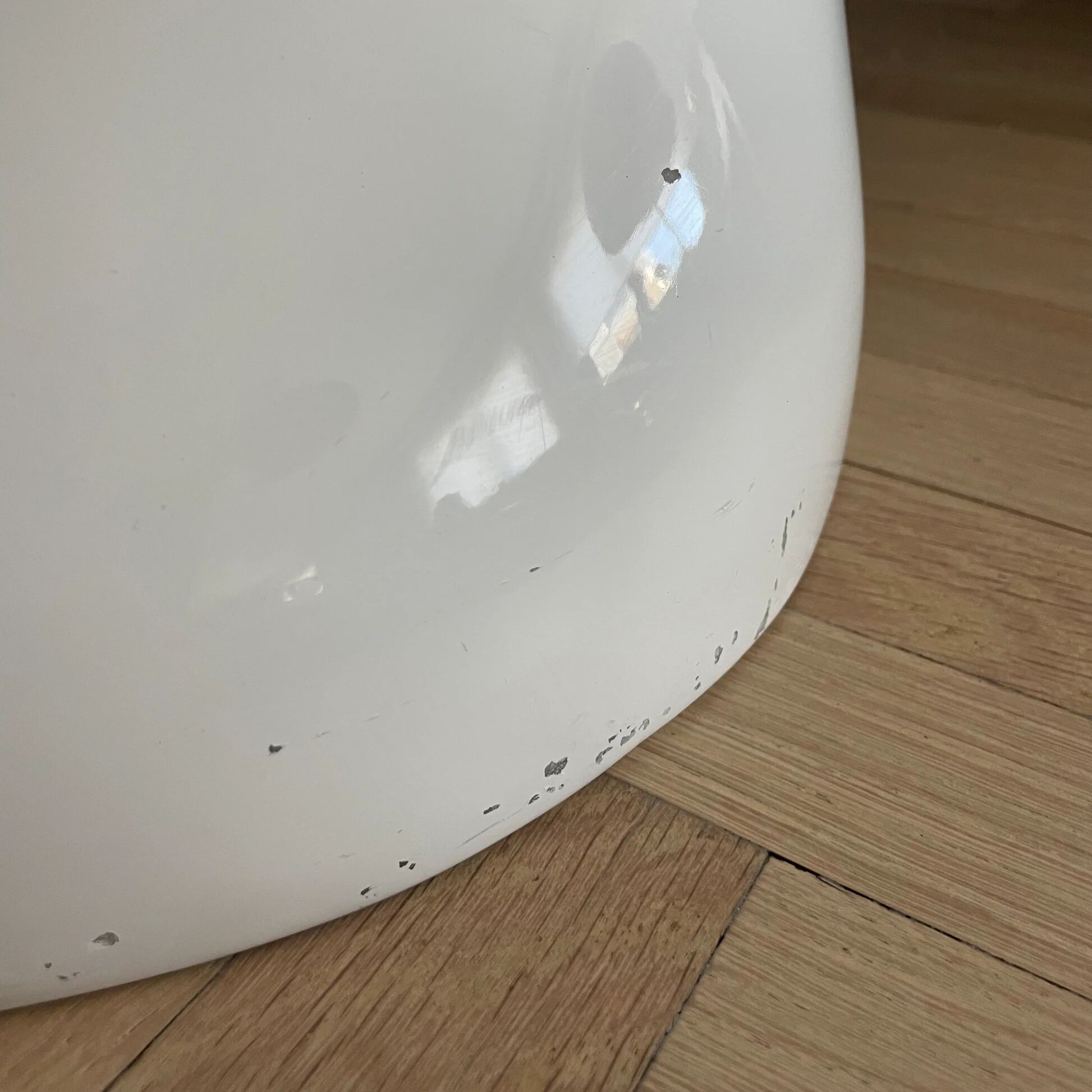 Space-age side table