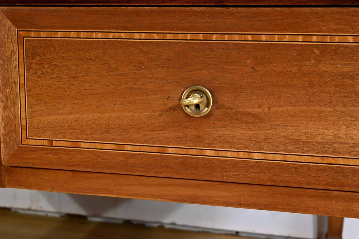 Important architect's desk in mahogany - 1920