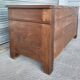 Wedding chest, wood, storage, in solid oak pegged